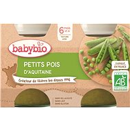 BABYBIO Peas 2× 130 g - Baby Food