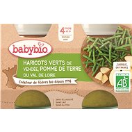 BABYBIO Potatoes with beans 2 × 130 g - Baby Food