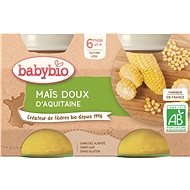 BABYBIO Sweet corn 2 × 130 g - Baby Food