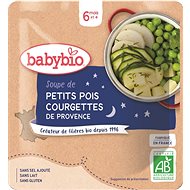 BABYBIO Pea soup with zucchini 190 g - Baby Food