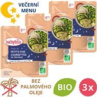 BABYBIO Pea soup with zucchini 3 × 190 g - Baby Food