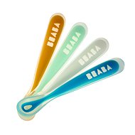 Beaba First Rainbow Silicone Spoons 4 pcs - Baby Spoon