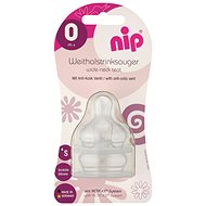 Nip Suction cup for bottle with wide neck flow S, 2 pcs - Teat