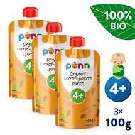 SALVEST Ponn Organic carrot and potato puree 3×100 g - Meal Pocket