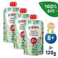 SALVEST Ponn Organic Spaghetti Bolognese 3×120 g - Meal Pocket