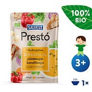 SALVEST Prestó Organic Chicken Breast and Vegetable Soup (300 g) - Tasakos gyümölcspüré