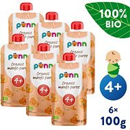 SALVEST Ponn BIO Mango 100 % 6× 100 g - Príkrm