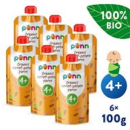 SALVEST Ponn Organic carrot and potato puree 6×100 g - Meal Pocket