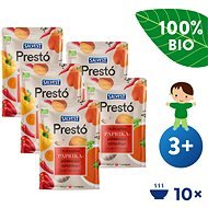 SALVEST Prestó Organic Soup from Fresh Peppers, Herbs and Spices 5× 600g - Baby Food
