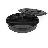 TWISTSHAKE Divided plate 6m + Black - Plate