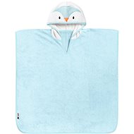 Tommee Tippee Poncho Bath Towel with Hood 2-4 Years Percy Blue - Children's Bath Towel