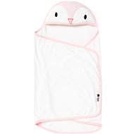 Tommee Tippee Bath Towel Swaddle Dry 0–6m Penny Pink - Children's Bath Towel