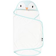 Tommee Tippee Bath Towel Swaddle Dry 0–6m Percy Blue - Children's Bath Towel