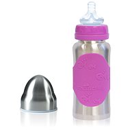 PACIFIC BABY Hot-Tot 200ml - Pink/Silver - Children's Thermos