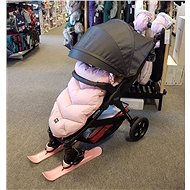 SNOWALK - pram skis Pink - Pram Skis