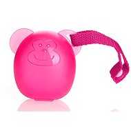 DIAGO Pacifier case “monkey“ PINK - Dummy Case