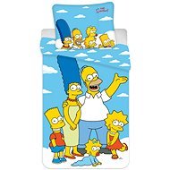 Jerry Fabrics ágynemű huzat - A Simpson család „Clouds 02“ - Gyerek ágyneműhuzat