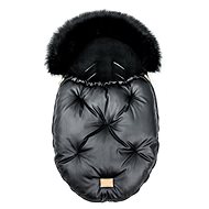 Floo for Baby Alaska Shine Black/Black - Stroller Footmuff
