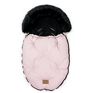Floo for Baby Alaska rózsaszín / fekete - Babakocsi bundazsák