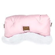 Floo for Baby Muff Alaska Pink / White - Stroller Hand Muff