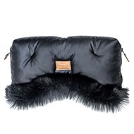 Floo for Baby Alaska Shine Black/Black - Stroller Hand Muff