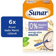 Sunar First rice porridge 6 × 220 g - Dairy-Free Porridge