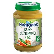 HAMÁNEK Chicken with vegetables and rice 190 g - Baby Food