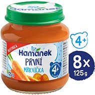 HAMÁNEK First carrot 8 × 125 g - Baby Food