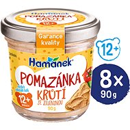 HAMÁNEK Turkey with vegetables 8×90 g - Baby Food