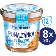 HAMÁNEK Tuna with vegetables 8 × 90 g - Baby Food
