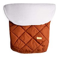 BEZTROSKA Half-Footmuff Quilted Cinnamon - Stroller Footmuff