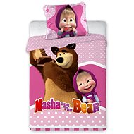 FARO Children' s bedding Masha and the Bear 135 × 100 cm - Children's Bedding