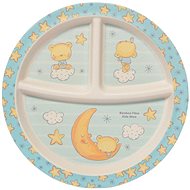 ZOPA Bamboo divided plate with suction cup Bear - Plate
