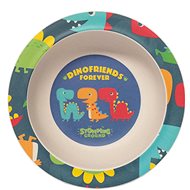 ZOPA Bamboo bowl with suction cup Dino - Children's Bowl