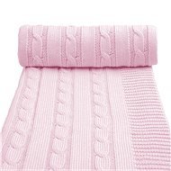 T-tomi Knitted Blanket Pink - Blanket