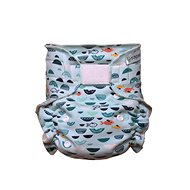 T-tomi Pant diaper - changing set velcro, green Sea - Nappies
