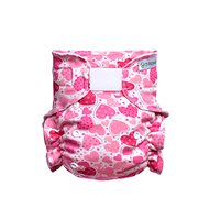 T-tomi Pant diaper - changing set velcro, hearts - Nappies