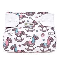 T-tomi Orthopedic abduction briefs - snaps, ponies - Abduction Nappies