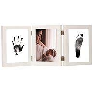 GOLD BABY Opening Tri-frame for Ink Imprint - White - Print Set