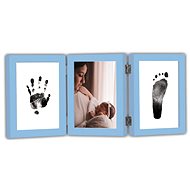 GOLD BABY Opening Tri-frame for Ink Imprint - Blue - Print Set