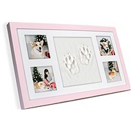GOLD BABY Four Pet Print Frame - Pink - Print Set