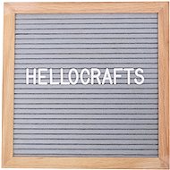 GOLD BABY Letterboard - 360 Letters - Grey - Notice-board