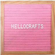 GOLD BABY Letterboard - 360 Letters - Pink - Notice-board