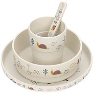 Lässig  Dish Set Bamboo Garden Explorer girl - Dish Set
