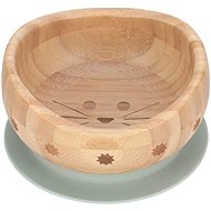 Lässig Bowl Bamboo Wood Little Chums cat - Children's Bowl