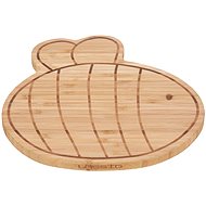 Lässig Breakfast Board Bamboo Wood Garden Explorer bee - Cutting Board