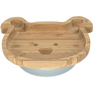 Lässig Platter Bamboo Wood Chums Dog - Children's Plate