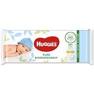 HUGGIES Pure Biodegradable 56 db - Popsitörlő