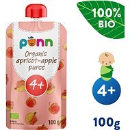 SALVEST Ponn BIO Marhuľa s jablkom (100 g) - Kapsička pre deti