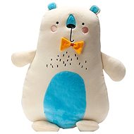 InnoGIO Plush pillow large TEDDY BEAR LEO - Travel Pillow